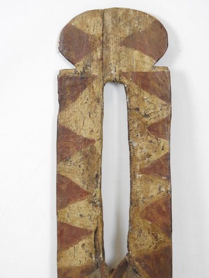 Large BWA mask, Burkina Faso. Damage and...