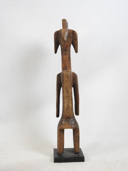 MUMUYE - Nigeria : Bois patine brune. Statue...