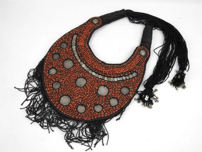 Tuareg pectoral, Timbuktu region, Mali.
Leather,...