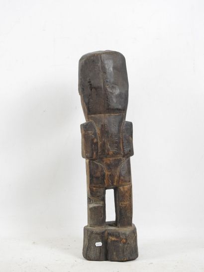 SOUTH AMERICA: Musician, wood sculpture....