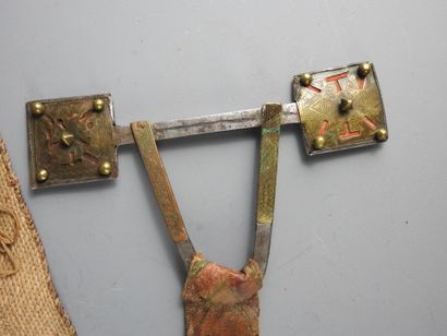 TOUAREG, Niger.
Rare old Mehari camel strap...