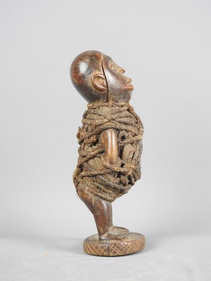 Protective fetish with abdominal reliquary,...