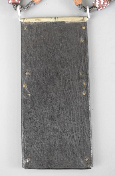 TOUAREG: Rectangular talisman in copper,...