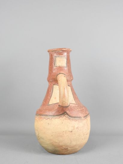 Kabylie Algérie : Grand vase à une anse,...