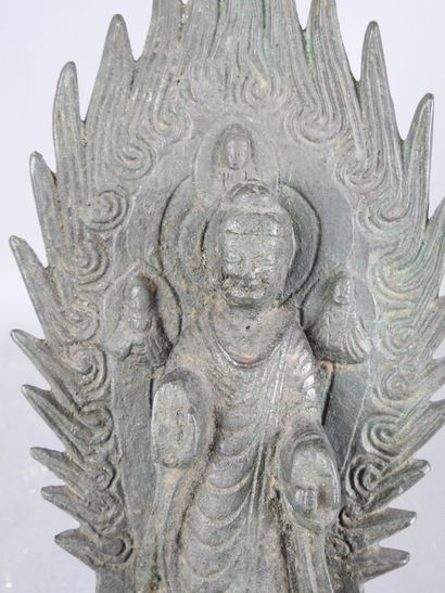 CHINE : Statue de Bouddha ou de Bodhisattva...