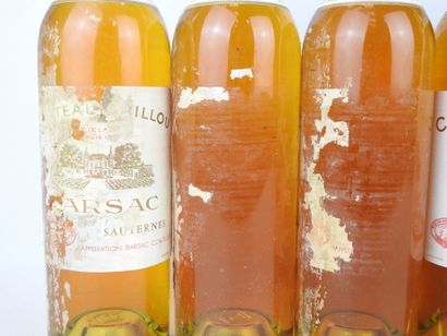 6 bottles Château Caillou Barsac Sauternes...