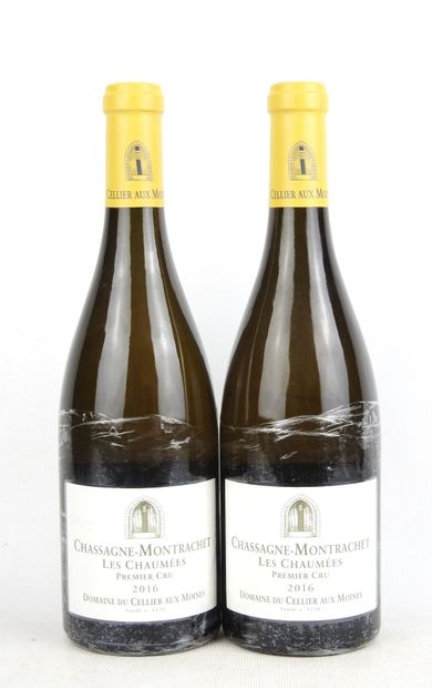 2 Bottles Chassagne-Montrachet Les Chaumées...