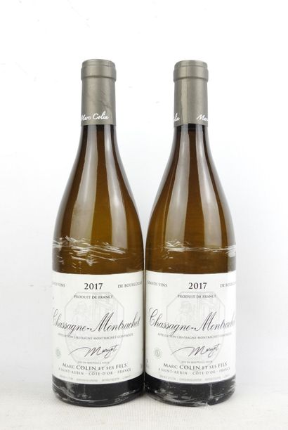 2 Bottles CHASSAGNE MONTRACHET MARGOT, white...