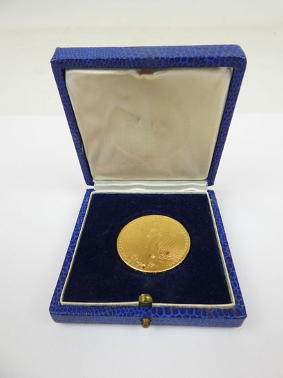 Currency 20 US dollars 1927 in gold