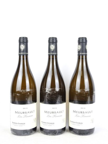 3 Bottles MEURSAULT Les Tessons 