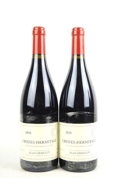 2 Bottles CROZES HERMITAGE red 