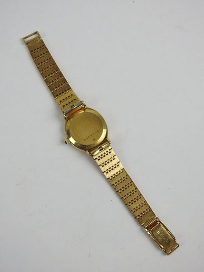 JAEGER LECOULTRE. Gold-plated ladies' wristwatch....
