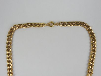 Choker necklace in gold 750 thousandths 19.3...