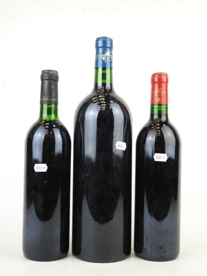 3 bottles including 1 magnum CHATEAU LA GRACE...