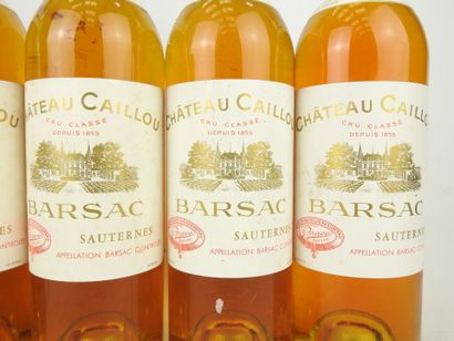 6 bottles Château Caillou Barsac Sauternes...