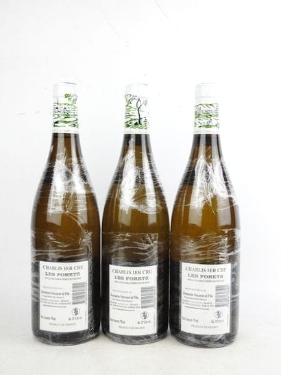 3 Bottles CHABLIS La Forêt 