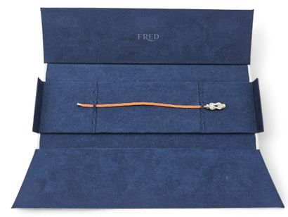 FRED.
Bracelet in 750 thousandths white gold,...