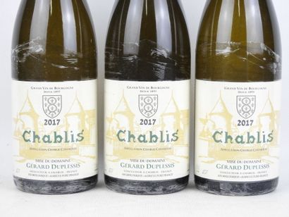 3 Bottles CHABLIS Village 