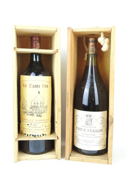 2 magnums including 1 Le Taste Vin Château...