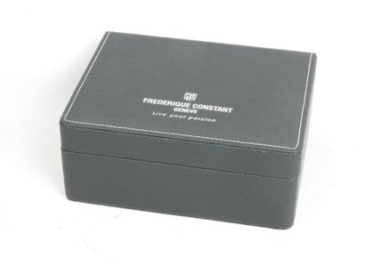 FREDERIQUE CONSTANT - Geneva. Steel watch,...