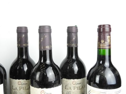 9 bottles including 4 Château Arnaud 2013,...
