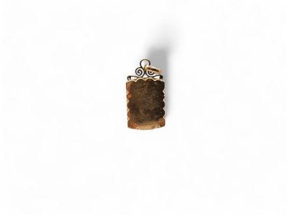 Rectangular photograph holder pendant in...