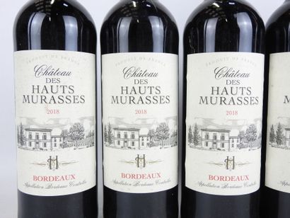 6 bottles Château des Hauts Murasses 201...