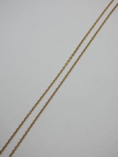 CHAIN in yellow gold 750/1000e. 6,17g. L.61...