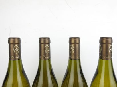 4 Bottles Chassagne-Montrachet Village Bachelet...