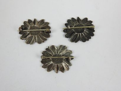 MELLERIO dit MELLER: Three silver-plated...