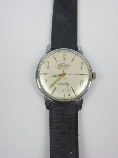 ATLANTIC Men's watch Worldmaster incabloc...