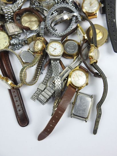 LOT de MONTRES ANCIENNES : 
JOPEL MORTIMA
RELIAC...
