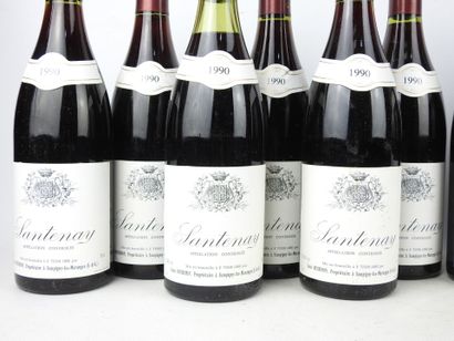 12 bottles SANTENAY Louis Duchemin 1990