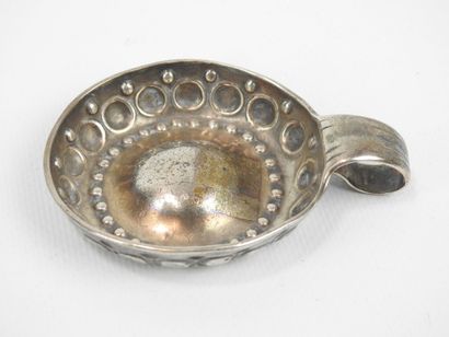 Silver TASTE-VIN with pastille motif, engraved...