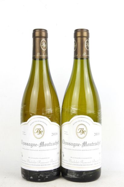 2 Bottles Chassagne-Montrachet Village Bachelet...
