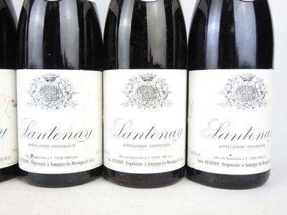 7 bottles SANTENAY Louis Duchemin 1990