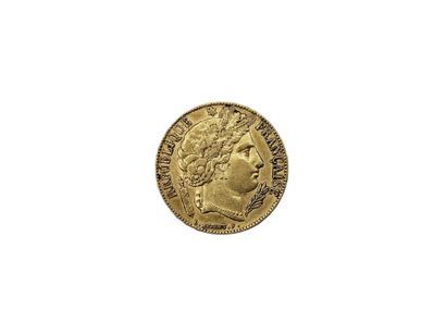 20 franc gold coin, Marianne, 1851 A.