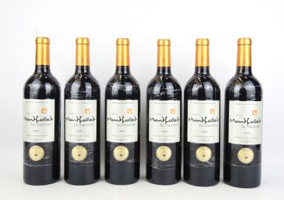 6 Bottles COTE DE BLAYE Gold Le Valentin...