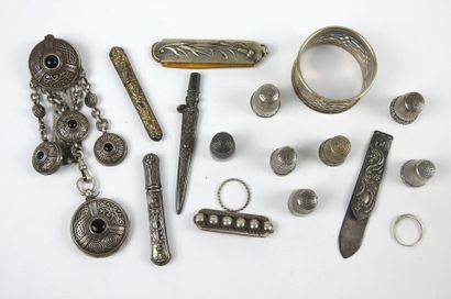 LOT of 800/1000th and 925/1000th silver including...