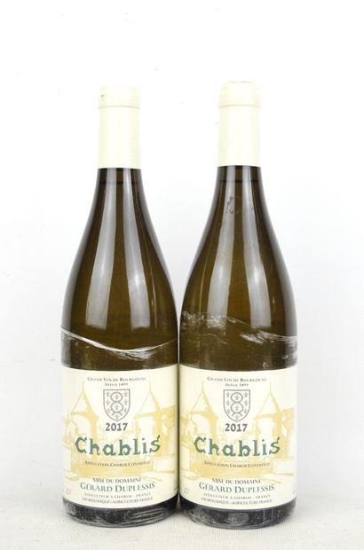 2 Bottles CHABLIS Village 