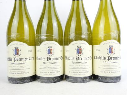 4 Bottles CHABLIS Montmains 