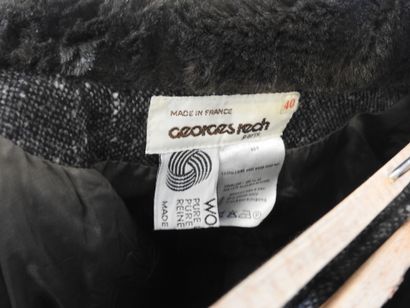 Georges RECH - Paris : Tailleur veste et...