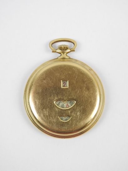 Gilt metal pocket watch. Movement to be ...