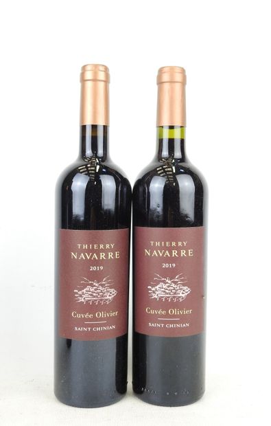 2 bottles Thierry Navarre Languedoc cuvée...