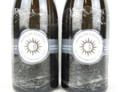2 Bottles MONTLOUIS sec Les Bournais Franc...