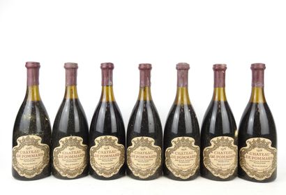 7 bottles Château de Pommard Jean-Louis Laplanche...