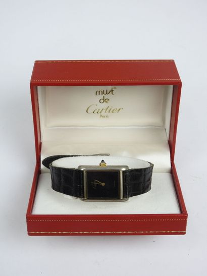 CARTIER - Paris. Must modèle Tank ladies'...