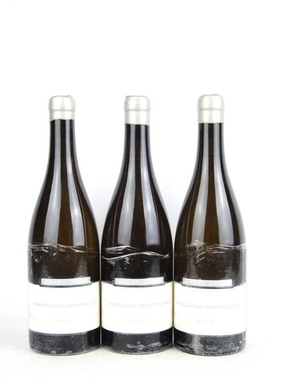 3 Bottles CHASSAGNE MONTRACHET VILLAGE, white...