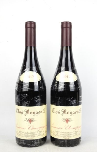 2 Bottles SAUMUR CHAMPIGNY Rouge Le Clos...