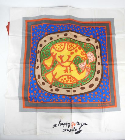 LOT de FOULARDS et CARRES en soie et divers...